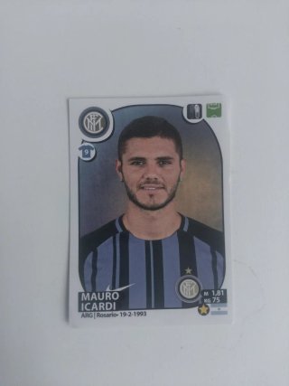 Card Lautaro Martinez e Mauro Icardi