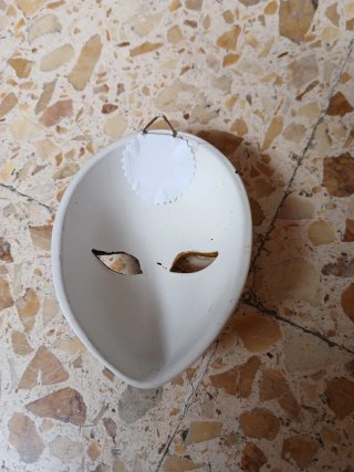 Máscara Veneciana Decorativa Cerámica