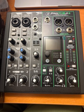 Mackie ProFX6v3+ Mezclador Analógico