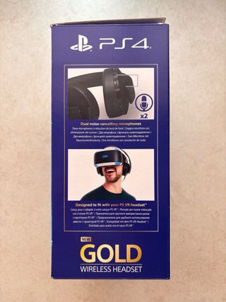 Auricolari Wireless Sony Gold PlayStation