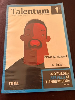 Talentum, 1 Secundaria programa de valores y de...