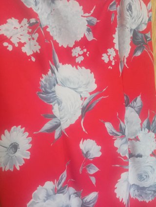 Vestido Flamenca Volantes Flores Talla Única