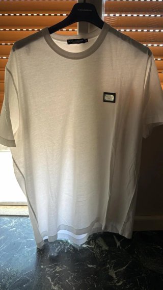 T-shirt Dolce & Gabbana originale bianca taglia 60