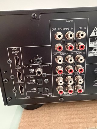 Amplificador Pioneer Home Cinema Negro