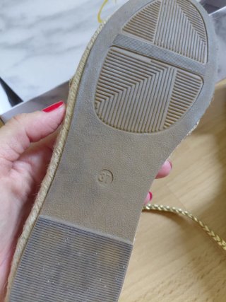 Sandalias Soraia doradas talla 37