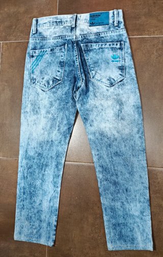 Pantalón vaquero Adidas Talla M/38-40 Lavado Ácido