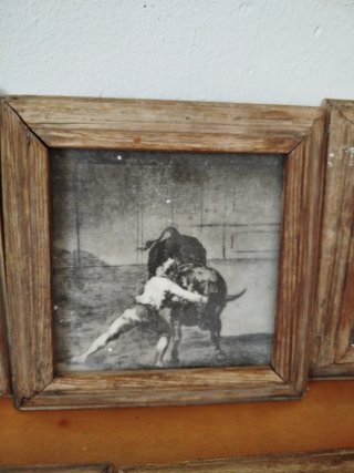 Lote 5 Pinturas Taurinas