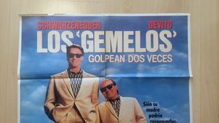 Cartel Original Los Gemelos Golpean Dos Veces