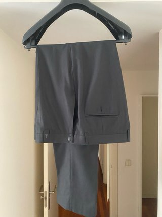 Traje Macson T56 Gris Marengo Ajustable en cintura