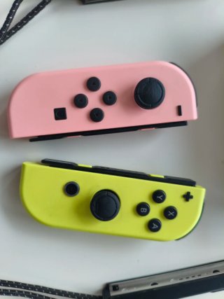 Mando Joy-Con Nintendo Rosa y Verde