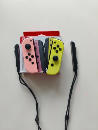 Mando Joy-Con Nintendo Rosa y Verde