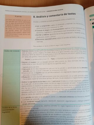 Lengua castellana y literatura 1 Bachillerato
