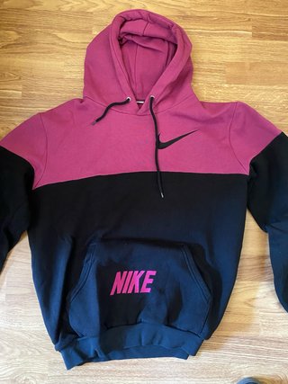 Sudadera Nike Rosa y Negra