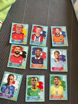 Colección de cromos de fútbol Panini
