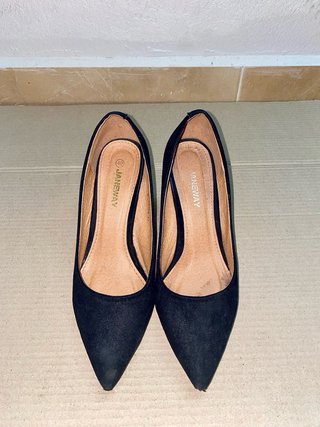 Zapatos negros de tacón Janeway  talla 40