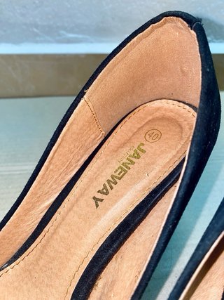 Zapatos negros de tacón Janeway  talla 40