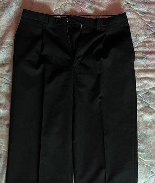 Traje negro hombre