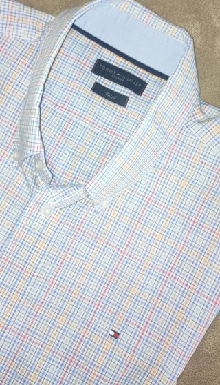 Camisa Tommy Hilfiger Manga Corta Talla M