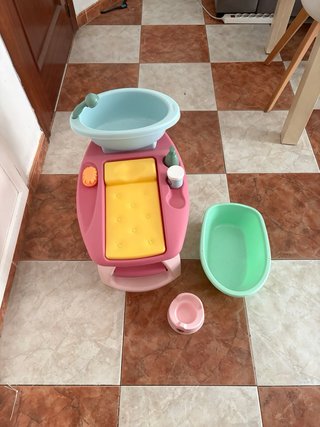 Bañera cambiador bebé juguete