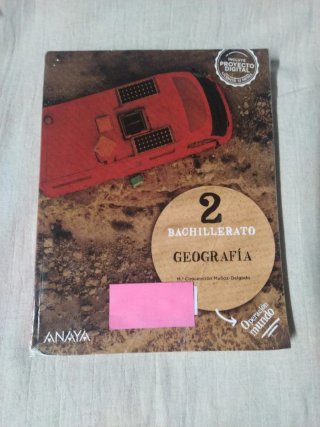 Libro Geografía 2 Bachillerato ANAYA