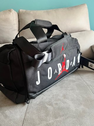 Bolsa Deporte Jordan Negra macuto nueva
