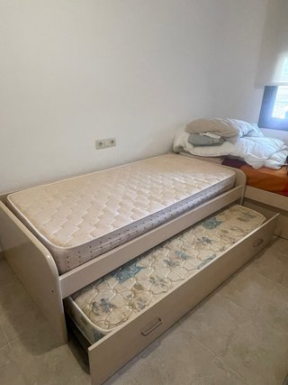 Cama nido madera clara