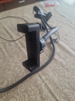 Aro de luz LED con pinza y soporte móvil