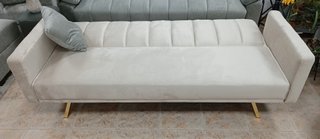 Sofá Cama Bogotá. Beige. Cómodo. ¡EN REBAJA!