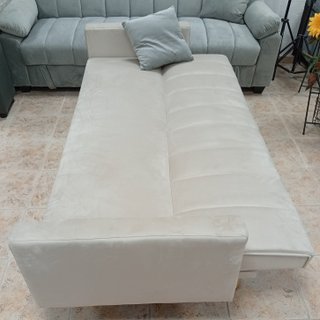 Sofá Cama Bogotá. Beige. Cómodo. ¡EN REBAJA!