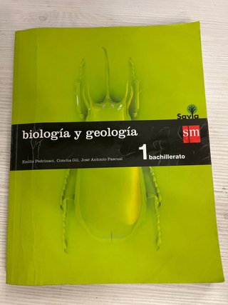 Biología y geología 1bachillerato Savia
