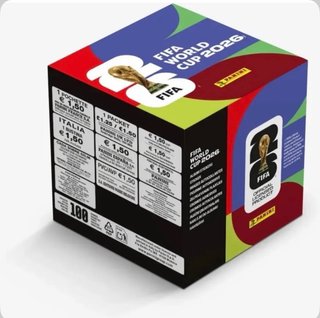 Caja 100 sobres Panini Mundial FIFA 2026