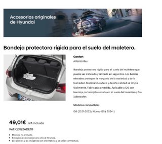 Hyundai i20 5P TGDI 1.0 100CV KLASS