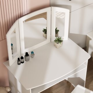 Set da Trucco per Bambini con Tavolo Toeletta con
