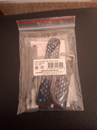 Correas Garmin Forerunner 620 Negras y Azules