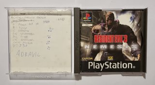 Resident Evil 3 Nemesis PS1 Playstation Completo