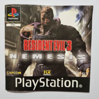 Resident Evil 3 Nemesis PS1 Playstation Completo