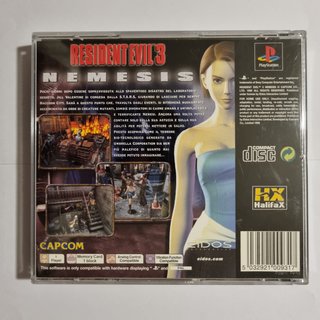 Resident Evil 3 Nemesis PS1 Playstation Completo