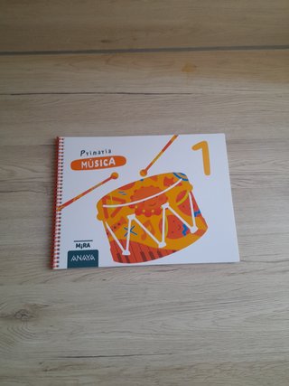 Libro Música Primaria 1º Anaya MIRA