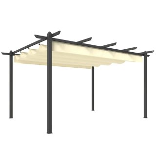 Pérgola 4x3m Techo Retráctil