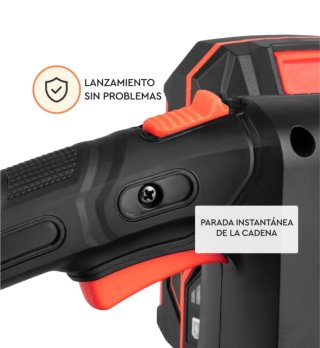 Motosierra DCS-201BC Batería 20V/4Ah + Cargador