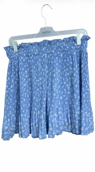 Falda Pantalón Plisada de Margaritas Stradivarius