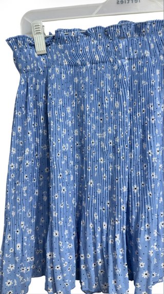 Falda Pantalón Plisada de Margaritas Stradivarius