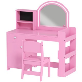 Set Toeletta Trucco per Bambini 2 in 1 con Specchi