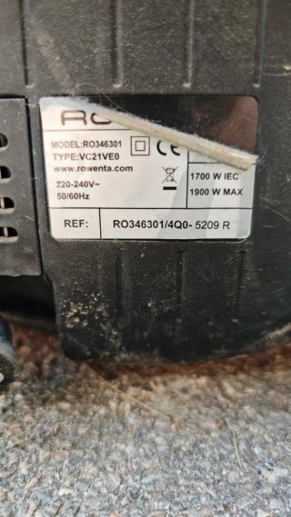 Aspirador Rowenta Compacteo Cyclonic 1900W