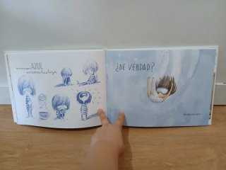 Libro infantil  ¿De qué color es un beso? (Rocío B