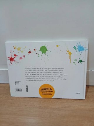 Libro infantil  ¿De qué color es un beso? (Rocío B