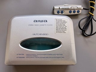Walkman Aiwa HS-RX408 control remoto