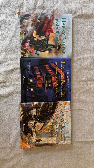 Harry Potter Ilustrado Jim Kay Pack 3 Libros