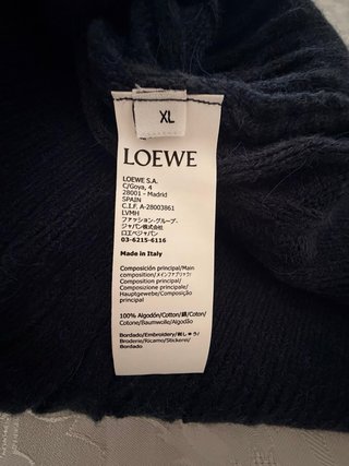 Jersey Loewe talla XL