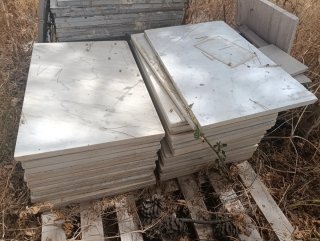 Láminas de Mármol Verde Portugués 60x40x2